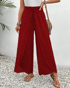 Sommerfeld | Lisette Weitbeinige Hose mit Geometrischem Muster