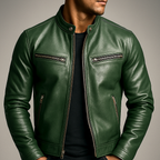 Savenora | Klassische Vintage Lederjacke