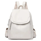 Eda | Leder-Rucksack mit Diebstahlschutz
