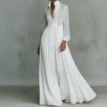 Gail™ - Elegantes Minimalistisches Maxikleid