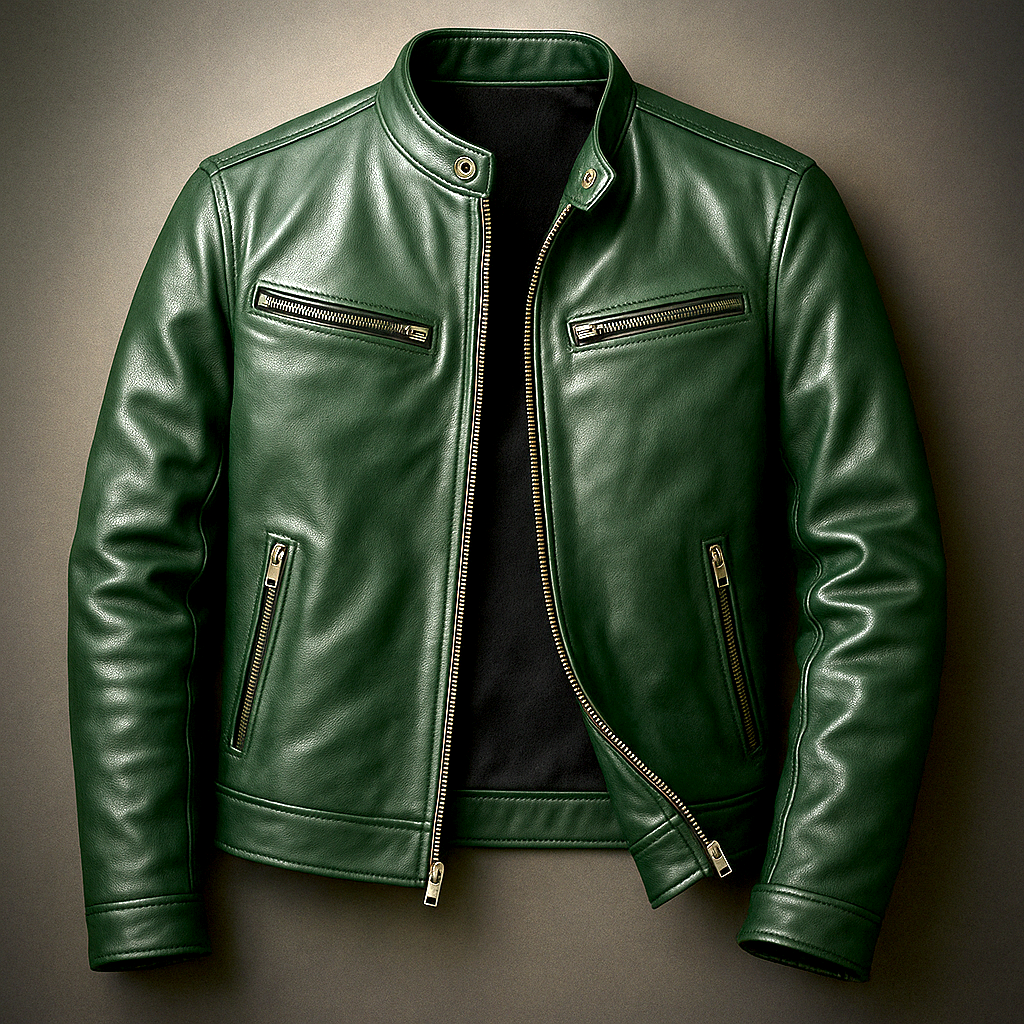 Savenora | Klassische Vintage Lederjacke