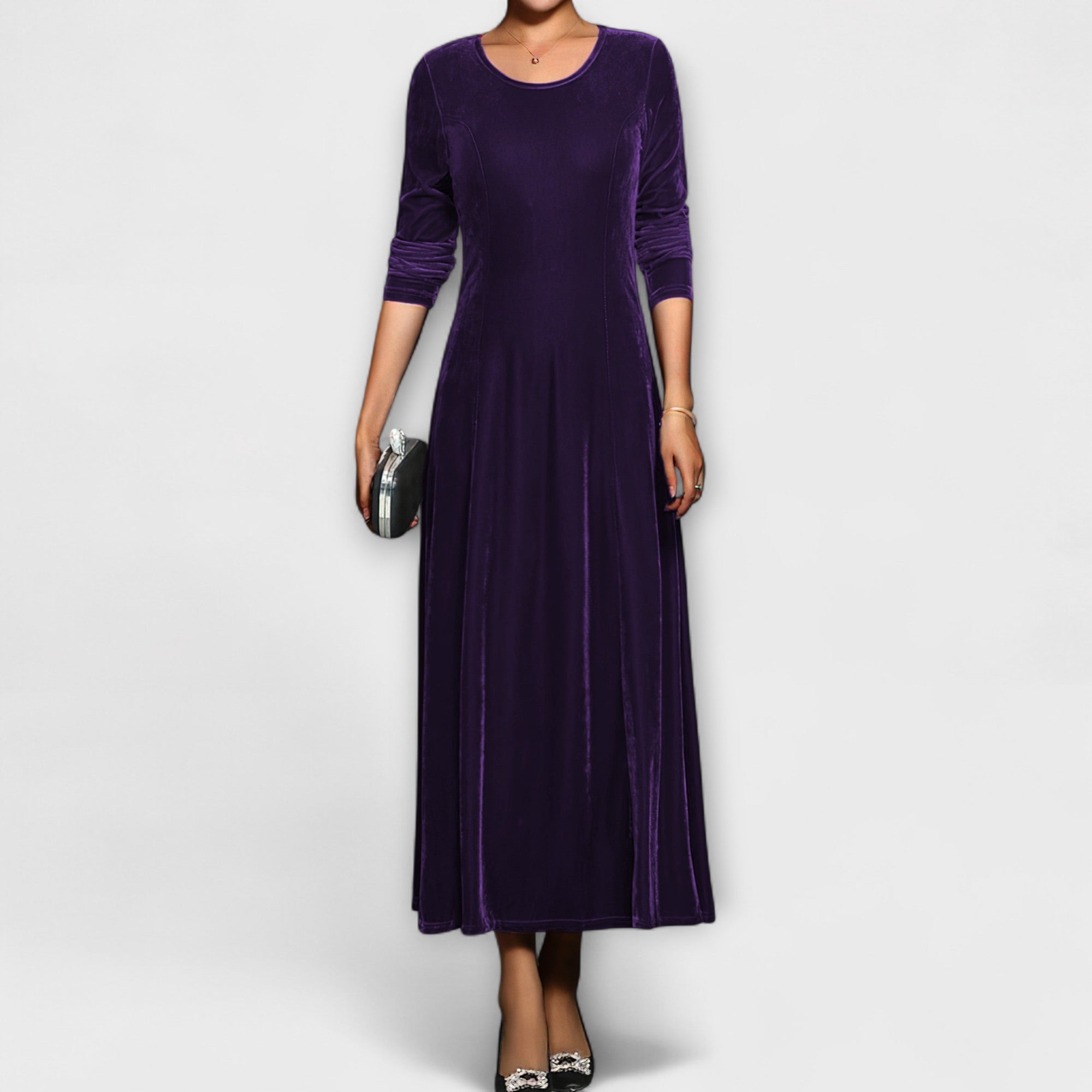 Marilou™ – Luxuriöses Samtkleid