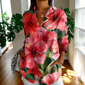 Irene | Elegante Blumenbluse
