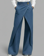 Savenora | Denim-Wickelhose