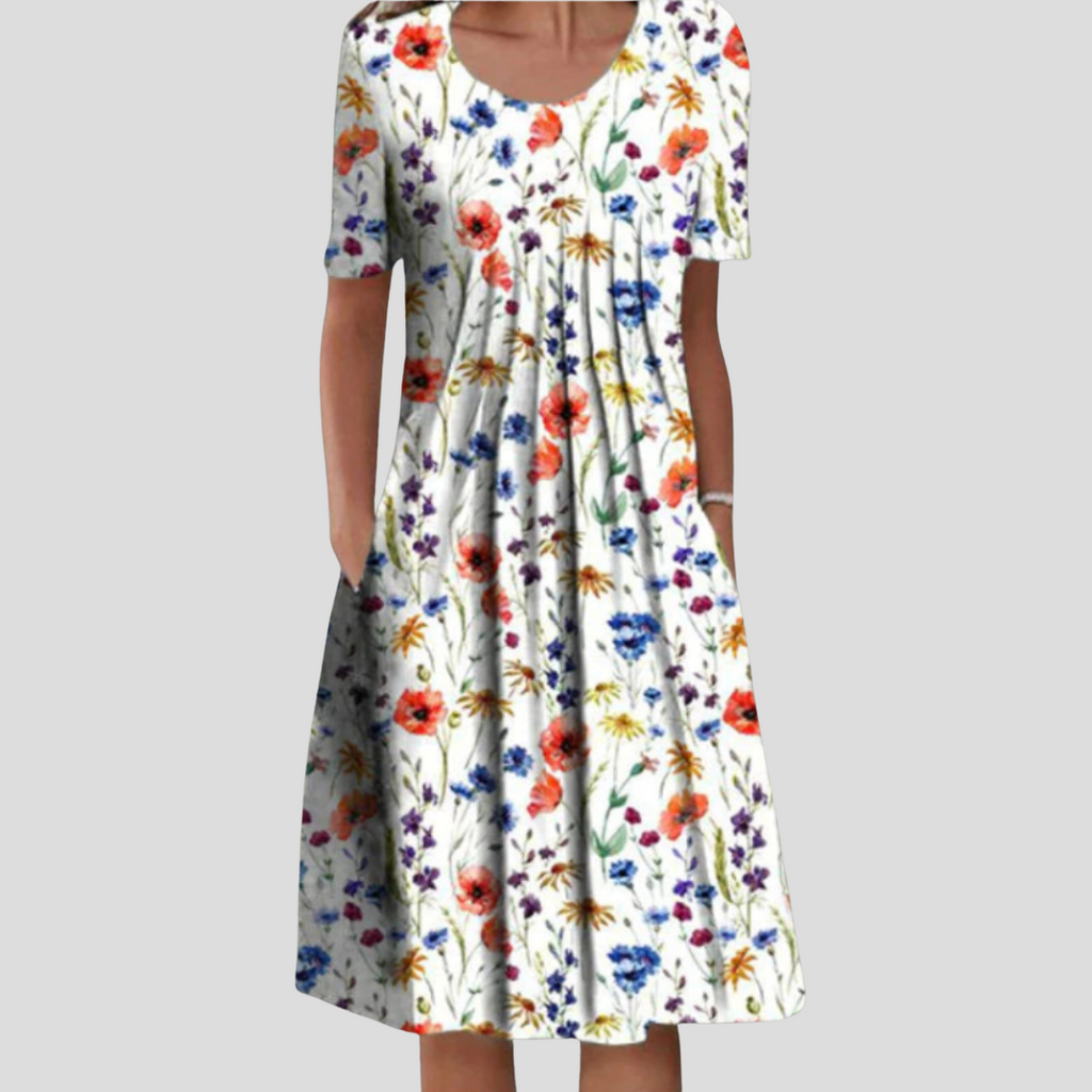 Eira™ – Baumwollkleid mit Bauchbedeckung für ultimativen Komfort