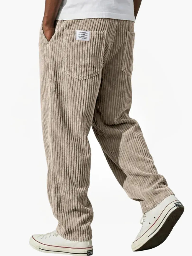 Savenora | Herren Cordhose mit flexiblem Bund
