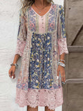 Orla™ – Bohemian-Style Patterned Dress