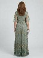 Savenora | Halter Bloom Flow Maxi Kleid