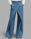 Savenora | Denim-Wickelhose