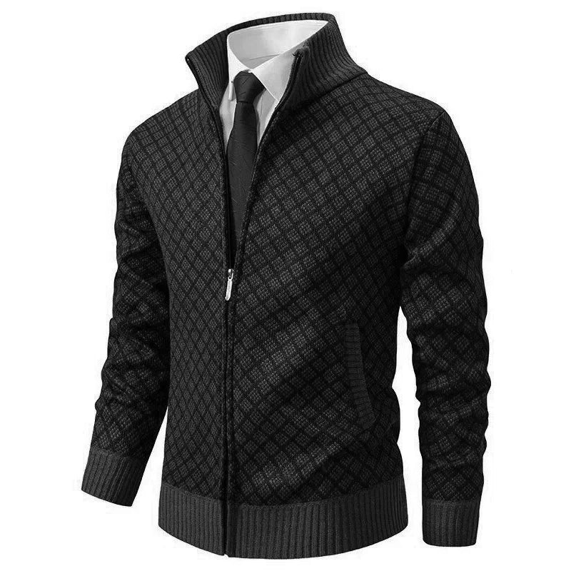 Savenora | Elegante Casual Strickjacke mit Reißverschluss