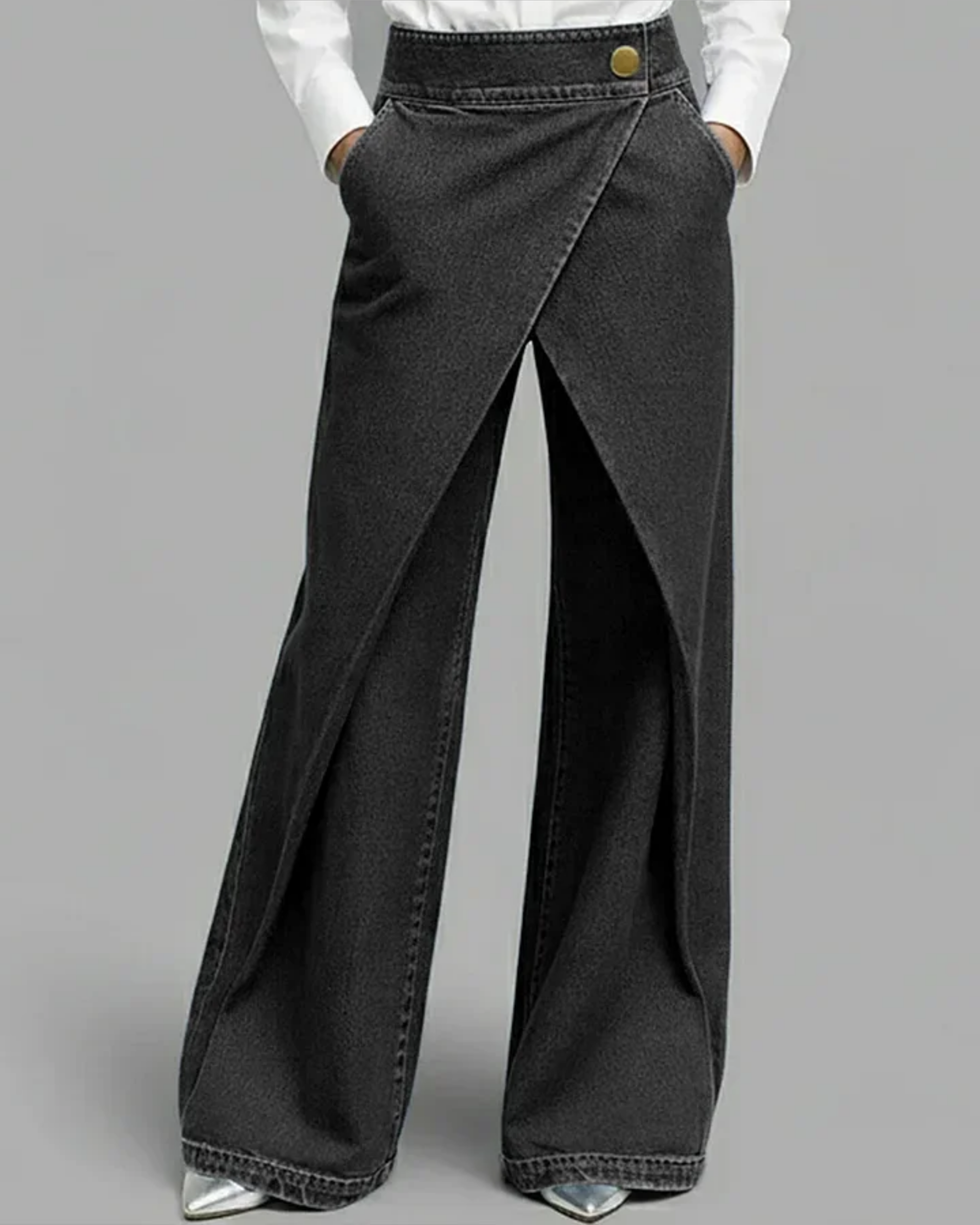 Savenora | Denim-Wickelhose