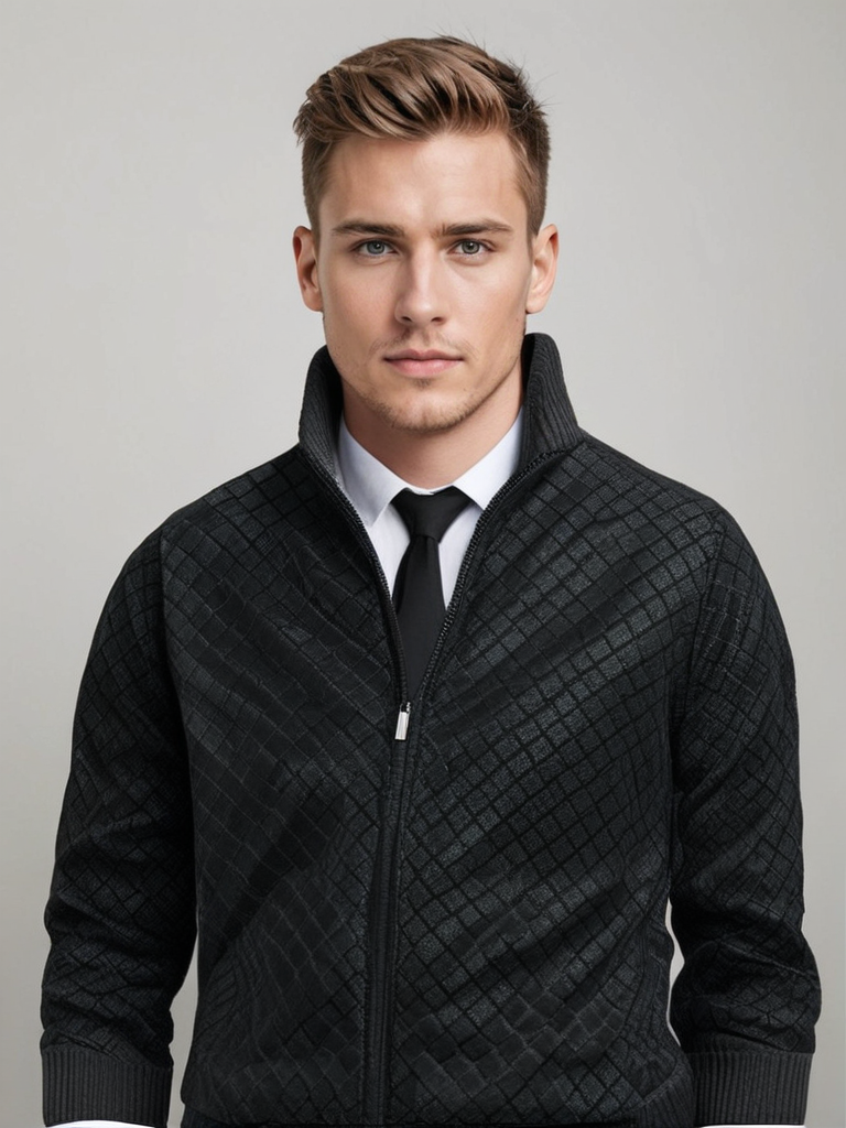 Savenora | Elegante Casual Strickjacke mit Reißverschluss