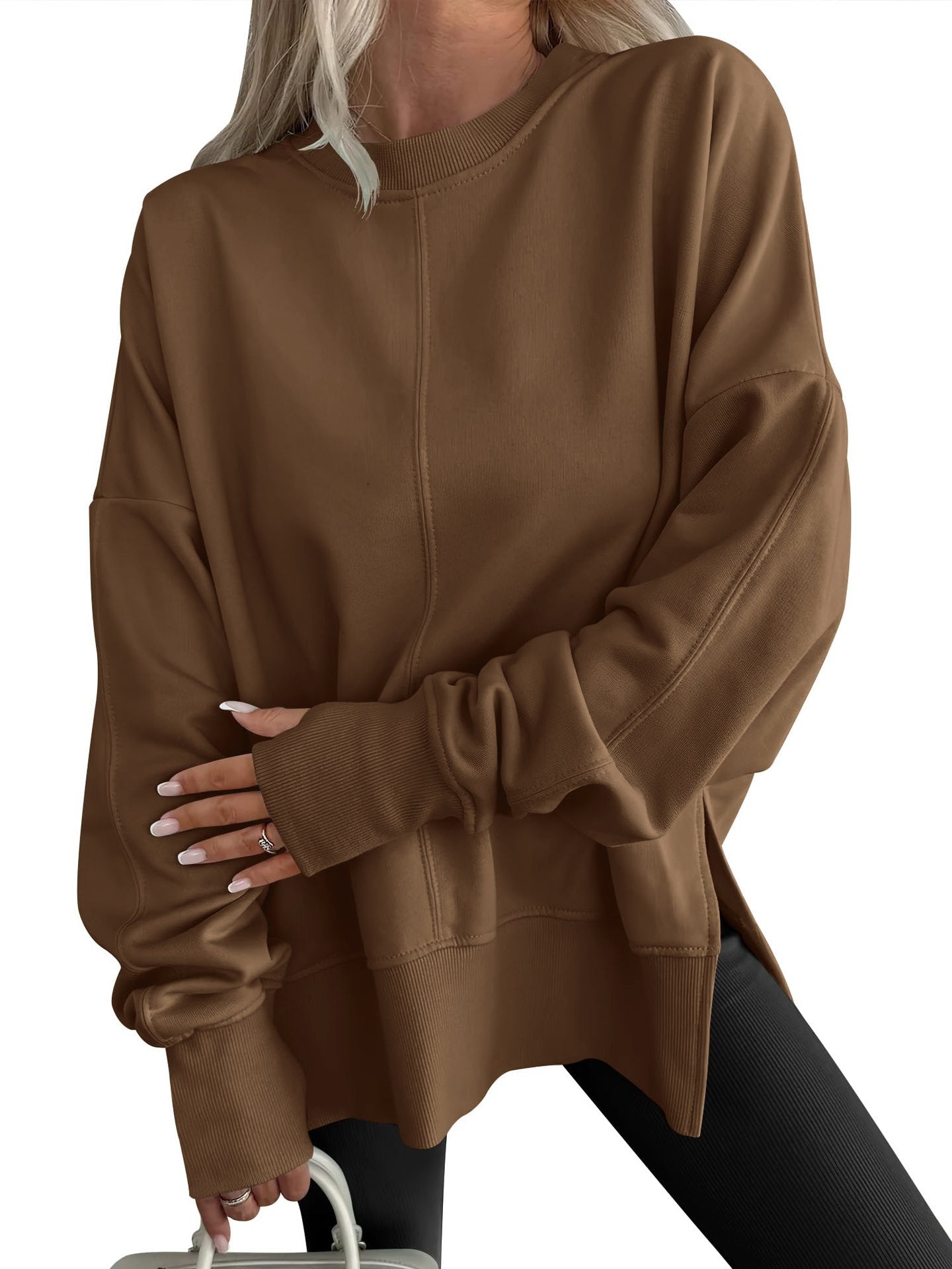 Savenora | Gemütliches Oversized Langarm-Sweatshirt