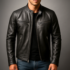 Savenora | Klassische Vintage Lederjacke