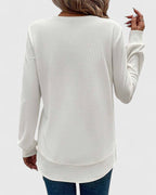 Arvenne | Elegantes Top mit seitlichem Schlitz