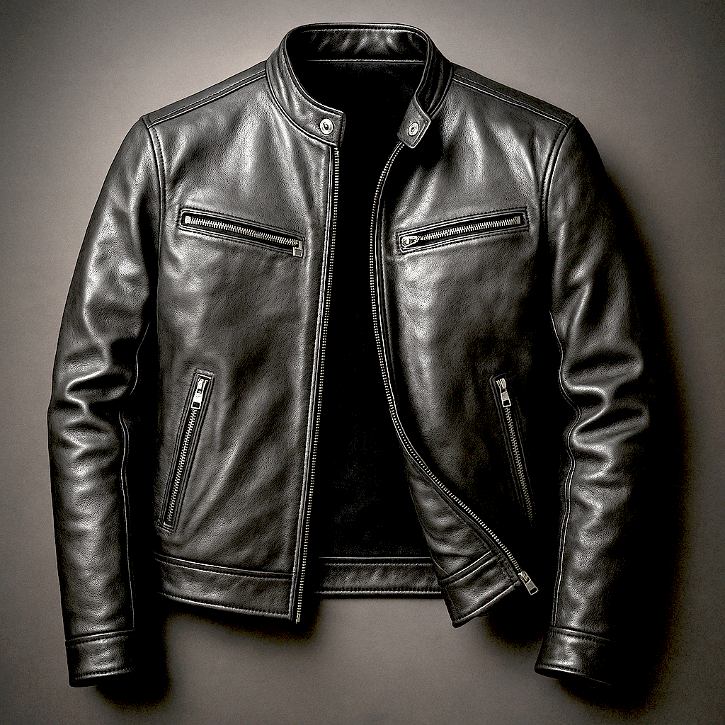 Savenora | Klassische Vintage Lederjacke