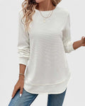 Arvenne | Elegantes Top mit seitlichem Schlitz