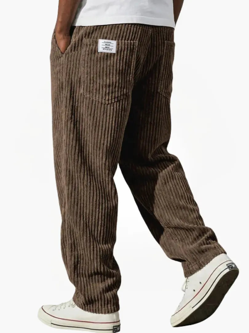 Savenora | Herren Cordhose mit flexiblem Bund