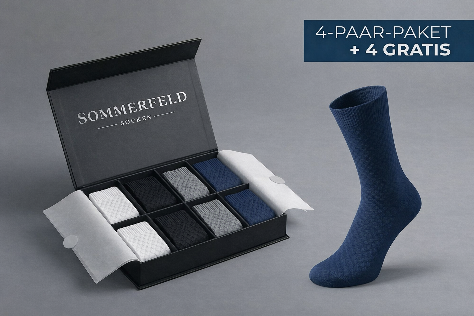 Savenora | Hochwertige Bambusfaser-Socken (Kaufe 4, Erhalte 4 Gratis)