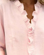 Beatrice | Elegante V-Ausschnitt Bluse