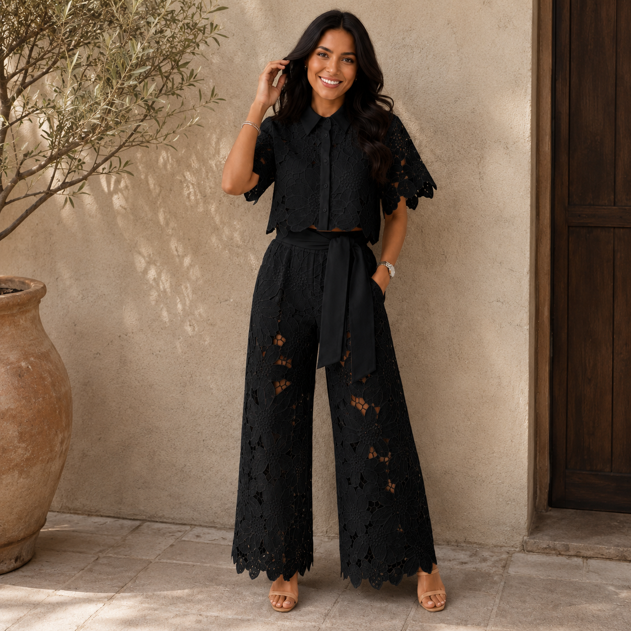 Savenora | Elegantes Spitzen-Set