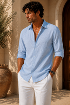 Luca™ | Leinen-Freizeithemd