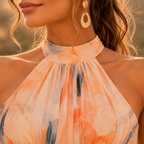 Aurelia™ | Elegantes Halter-Maxikleid