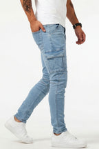 Sommerfeld | Herren Elastische Cargo Jeans (Kaufe 1, Erhalte 1 GRATIS)