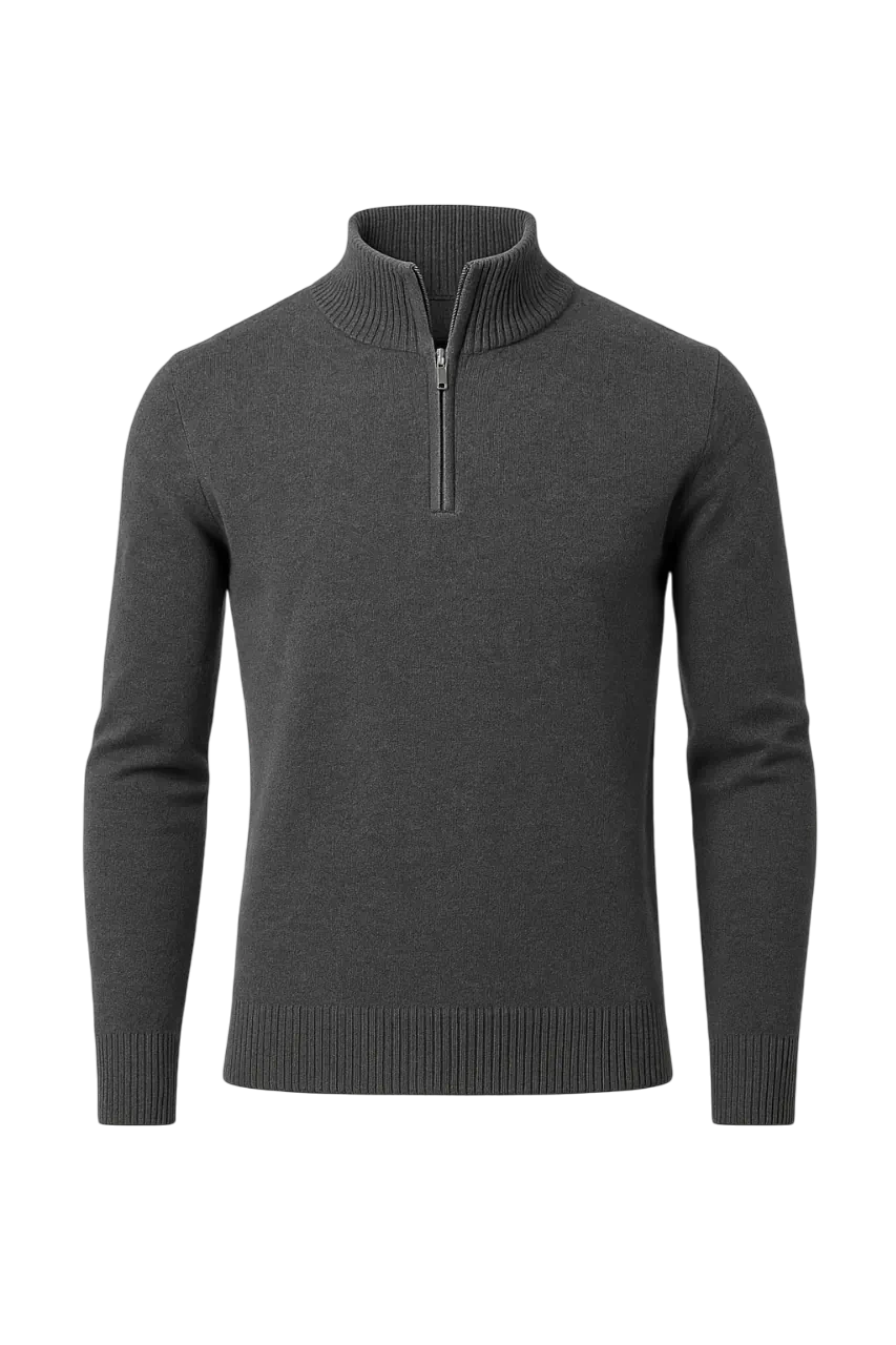 Sommerfeld™ | Windsor Herrenpullover mit Halbzipper