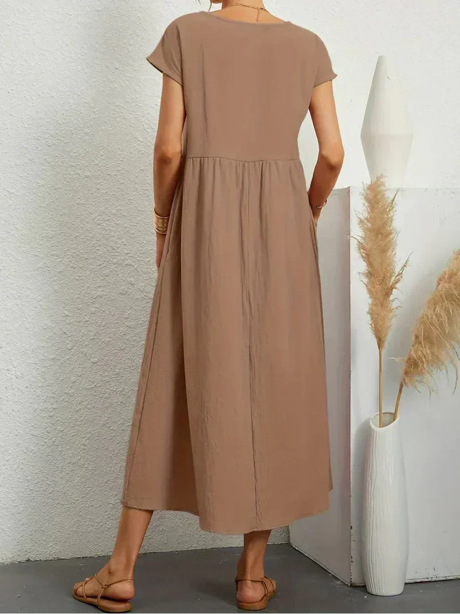 Anna™ – Elegantes und Bequemes Midikleid