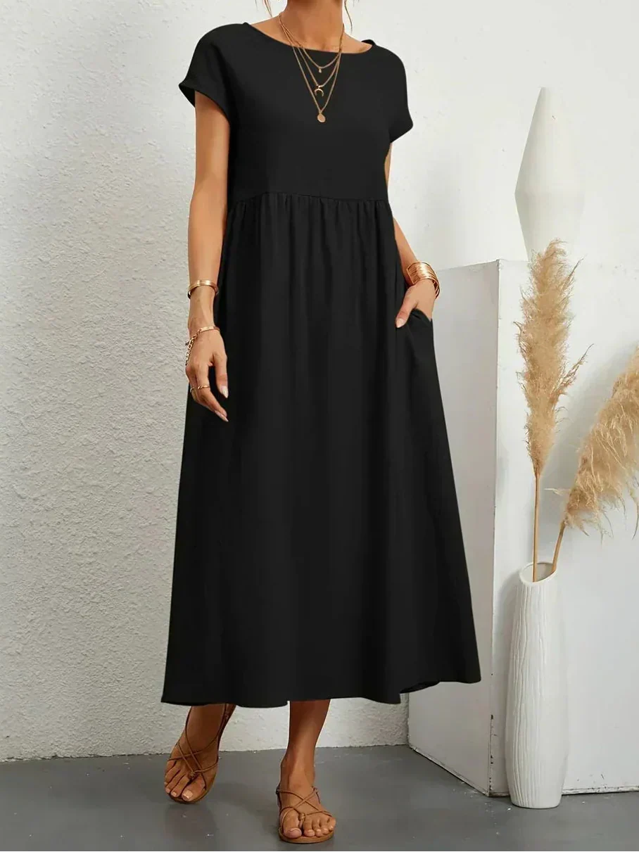 Anna™ – Elegantes und Bequemes Midikleid