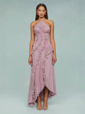 Savenora | LIYANA Rüschenkleid mit Spiralschnitt