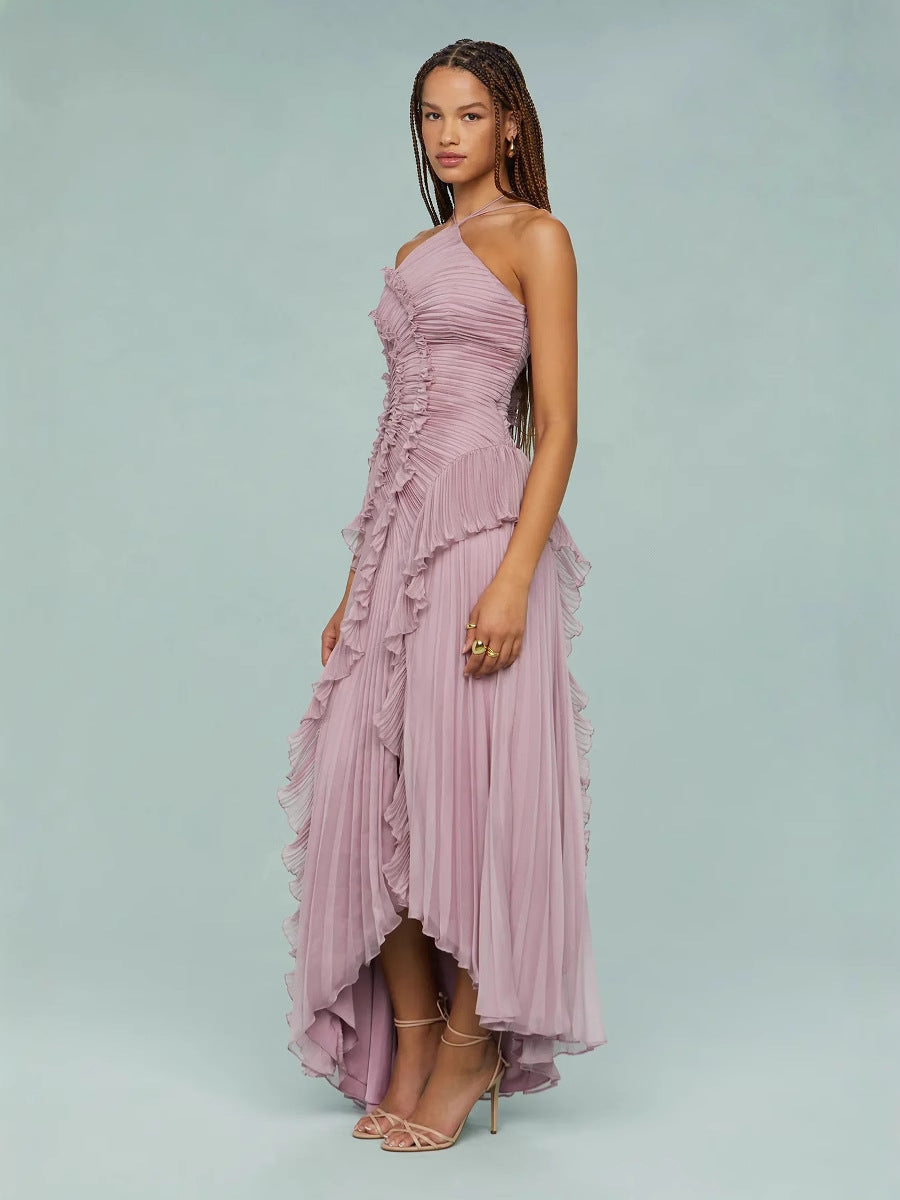 Savenora | LIYANA Rüschenkleid mit Spiralschnitt