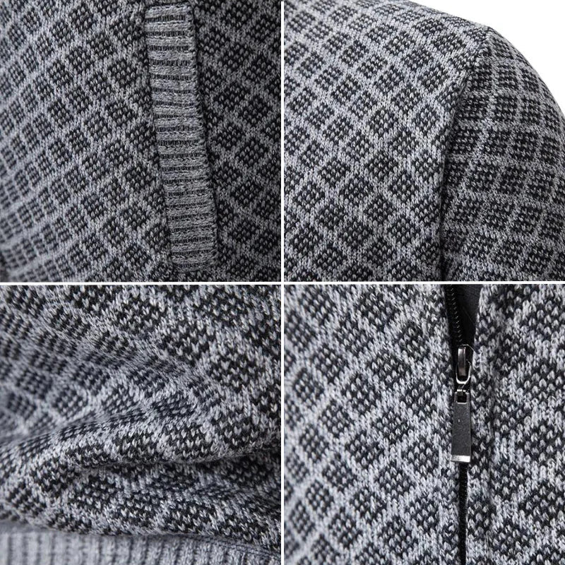 Savenora | Elegante Casual Strickjacke mit Reißverschluss