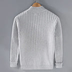 Ruben™ | Legere Zip-Up Strickjacke