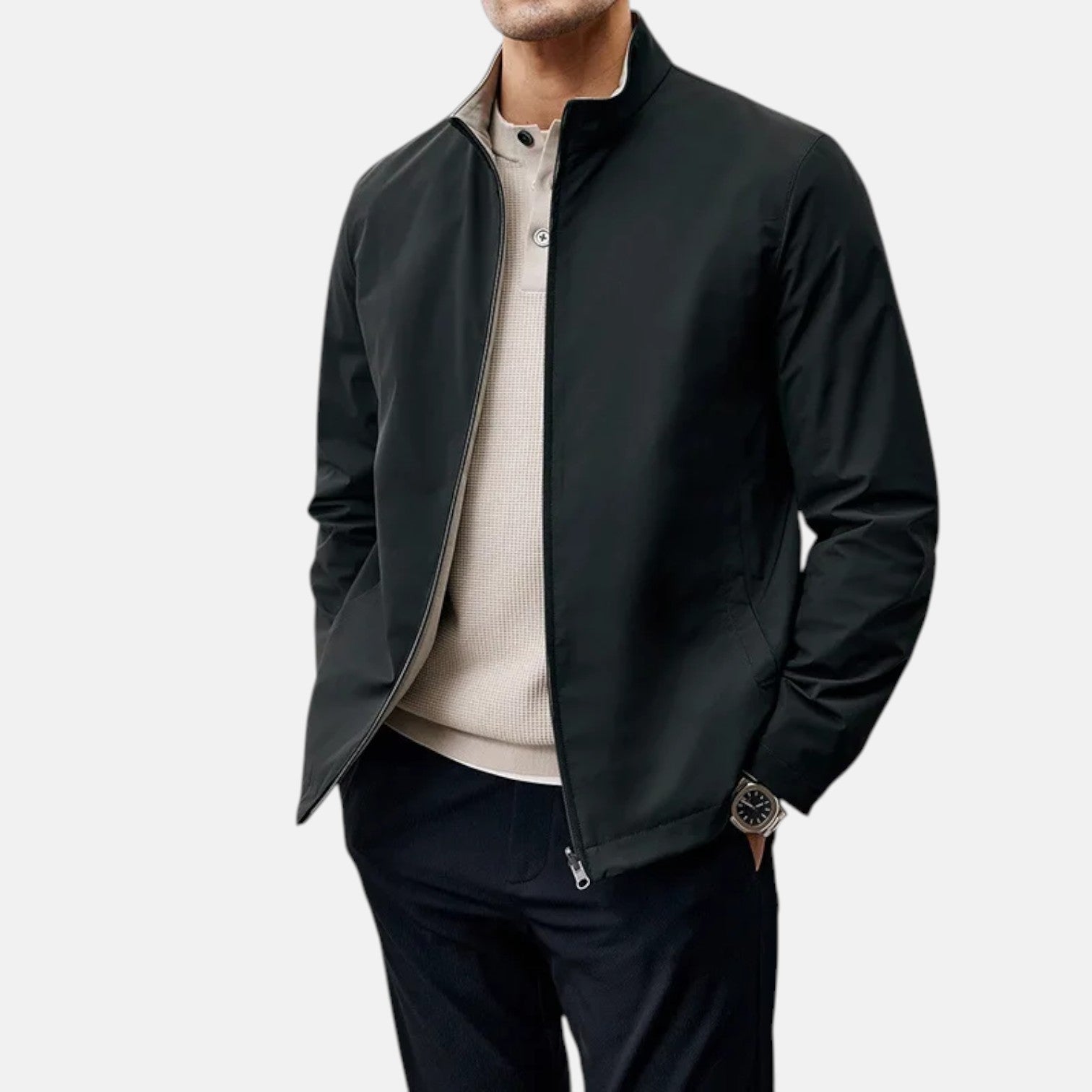 Marvin™ | Herren Freizeitjacke mit Stehkragen