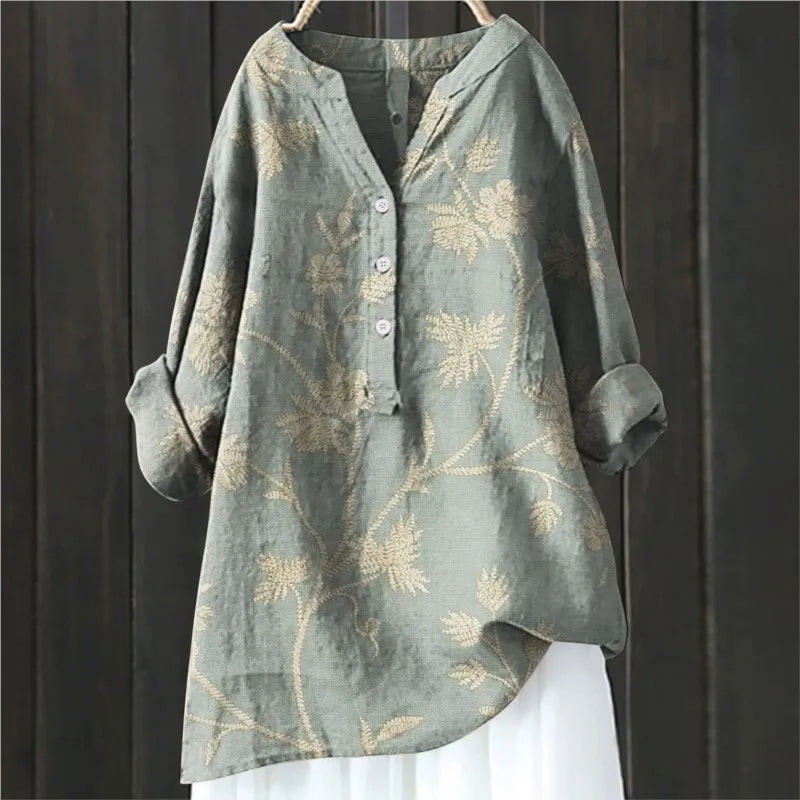 Mabell | Bluse mit floralem Charme