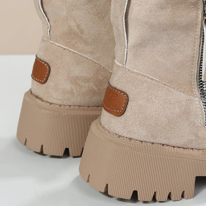 Sommerfeld™ | Gefütterte Winterstiefel mit seitlichem Reißverschluss