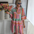 Wayne™ - Handcrafted Linen-Cotton Weekend Dress