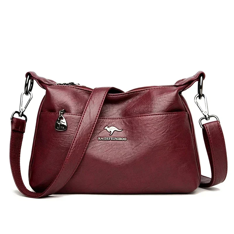 Paula | Klassische Vintage-Ledertasche