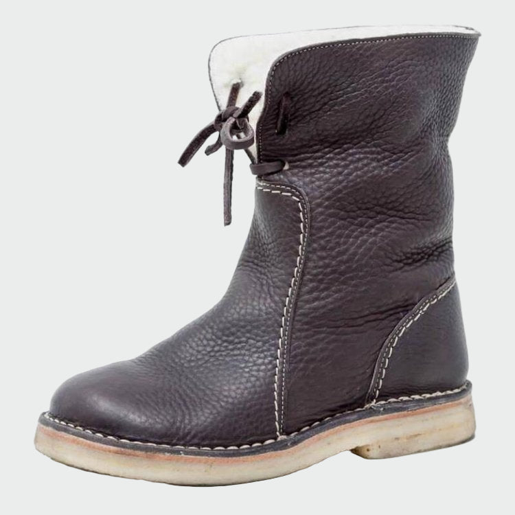 Sommerfeld™ | Wasserdichte Herren-Lederschuhe mit warmem Wollfutter