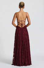 SOFIA | Elegantes Spitzen-Maxi-Kleid