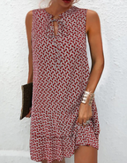 Miri™ – Ärmelloses Sommerkleid mit figurumspielender Bauchpartie