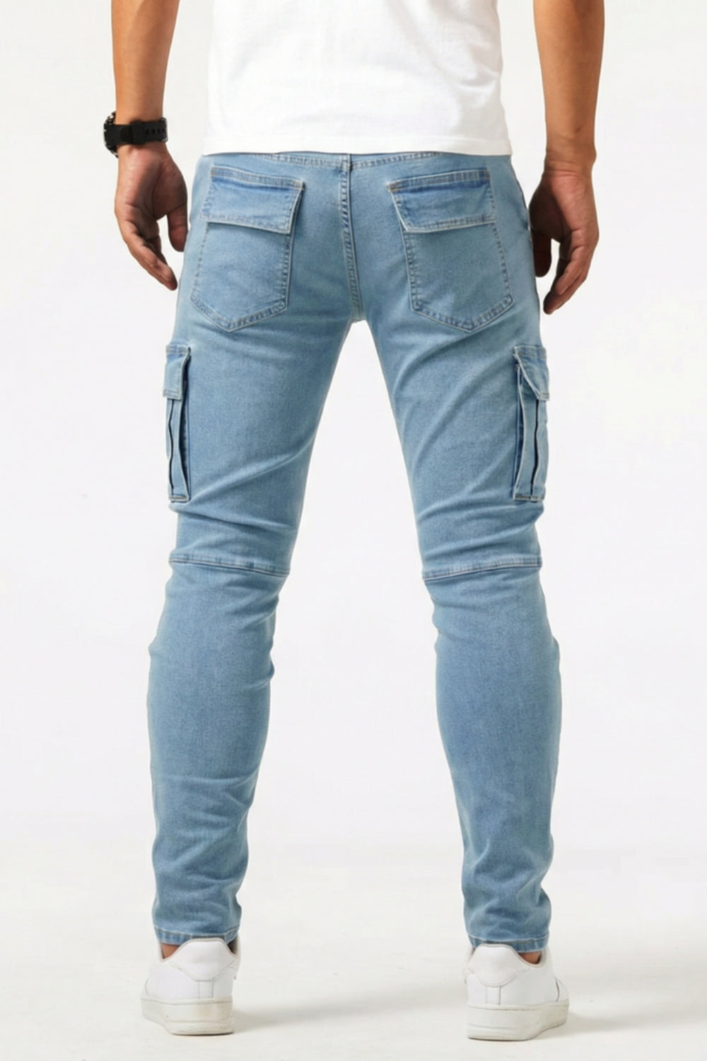 Sommerfeld | Herren Elastische Cargo Jeans (Kaufe 1, Erhalte 1 GRATIS)