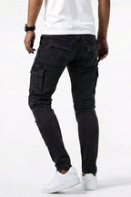 Sommerfeld | Herren Elastische Cargo Jeans (Kaufe 1, Erhalte 1 GRATIS)