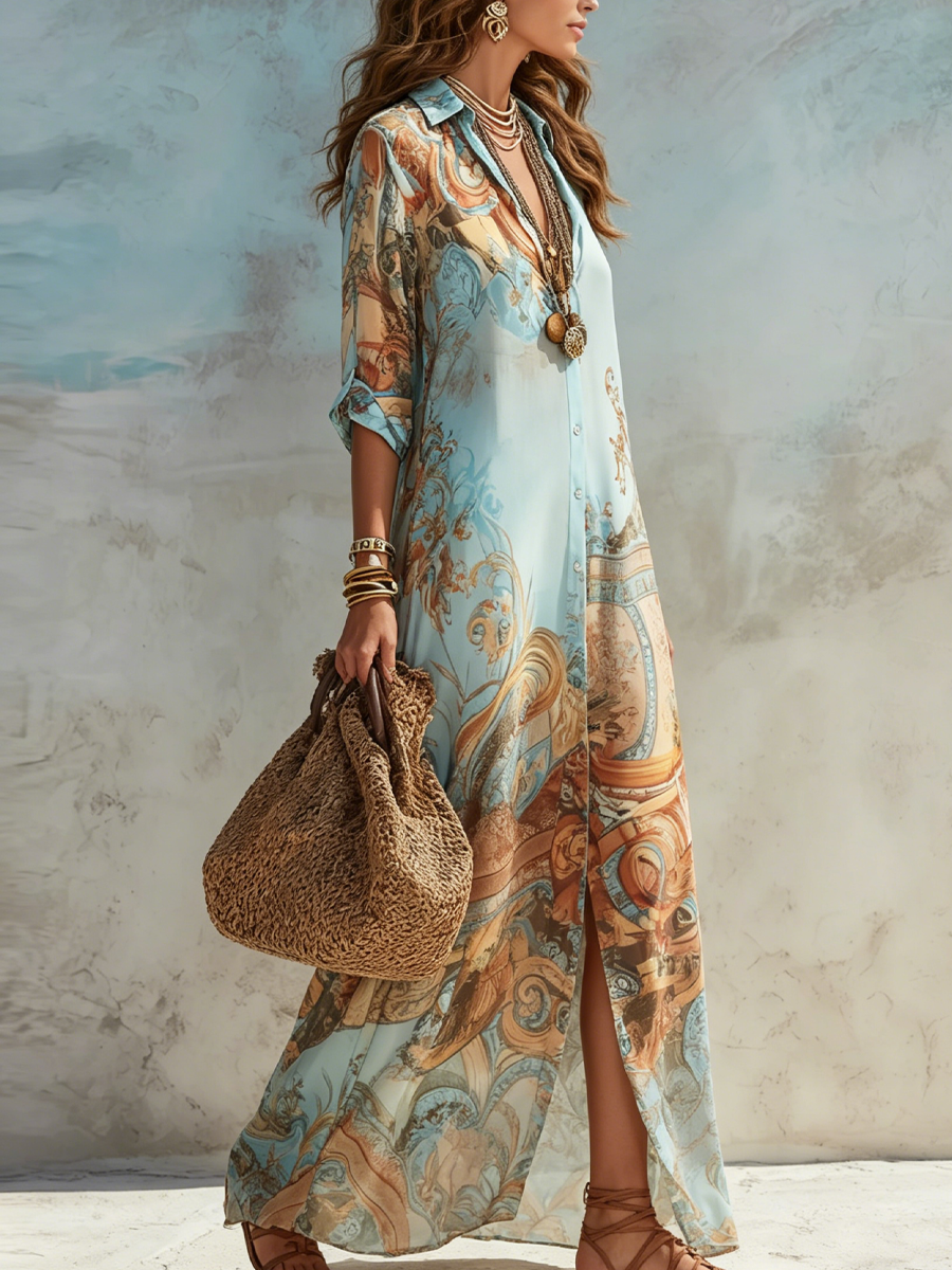 Savenora | Amalfi Hemdblusenkleid