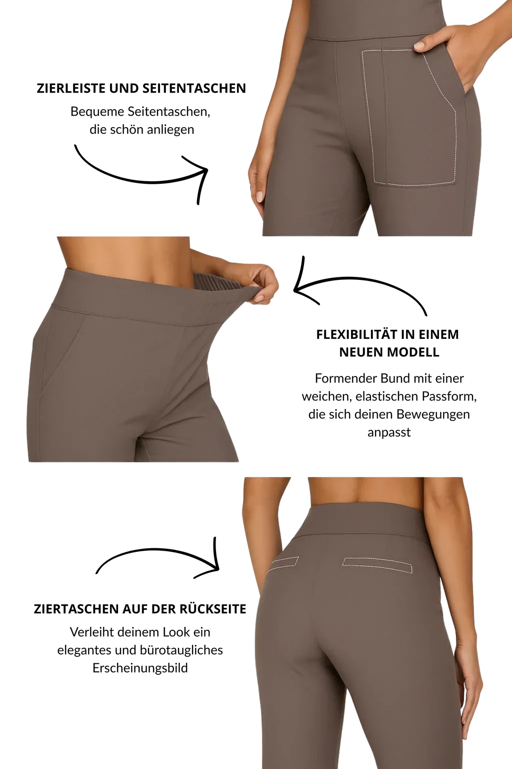Klara™ | Elegante Stretchhose