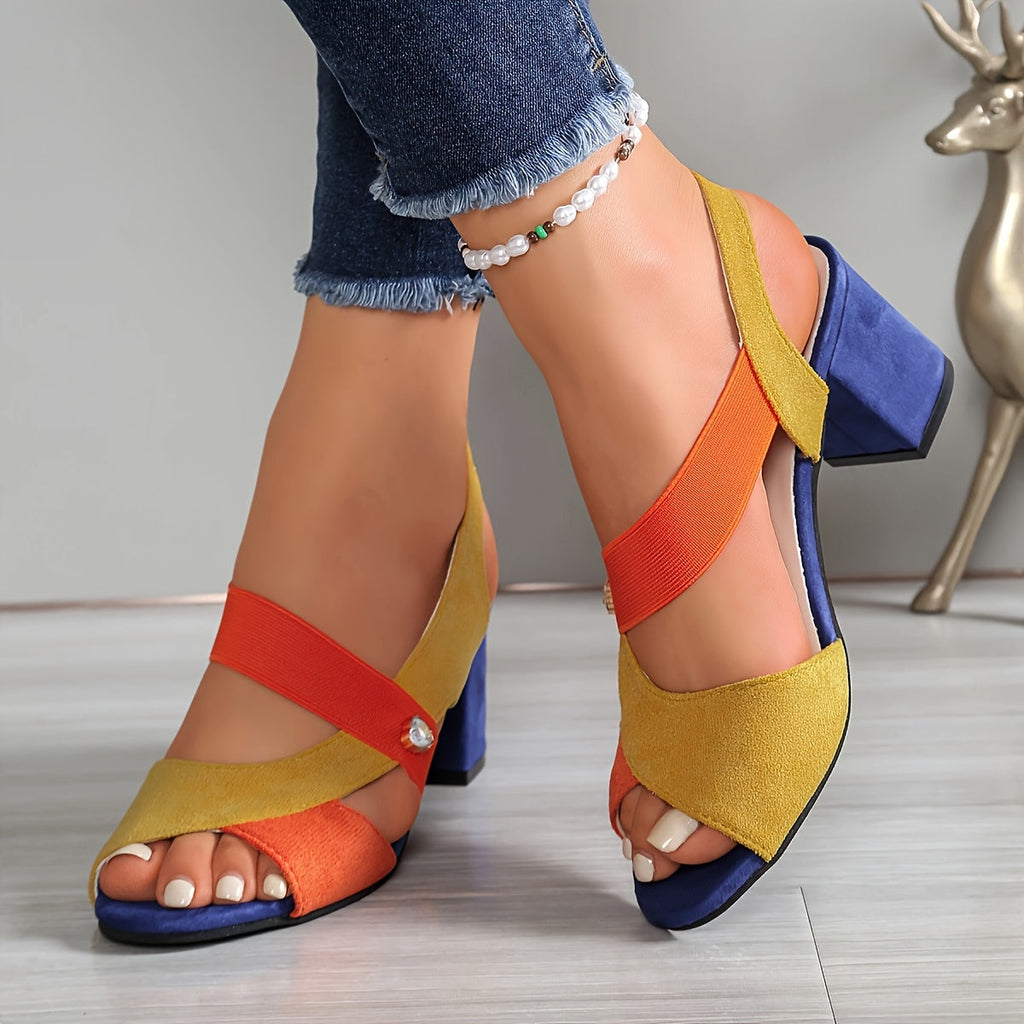 Sommerfeld™ | Bequeme High Heels mit Kreuzriemen