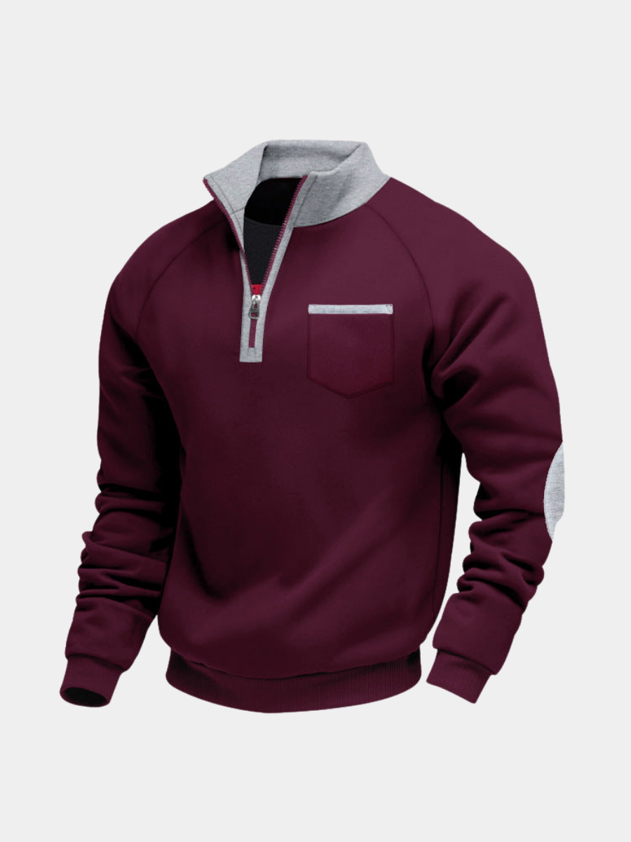 Sommerfeld | Herren Fleece Half-Zip Pullover
