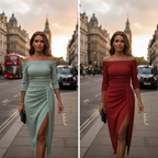 Ely™ - Stilvolles Maxikleid mit Neckholder und Eleganter, Fließender Silhouette